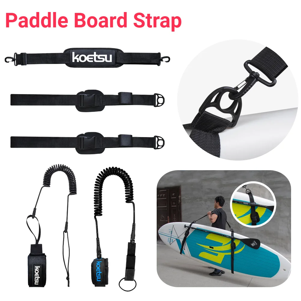 Stand Up Paddle Leash - Correa de hombro ajustable para tabla