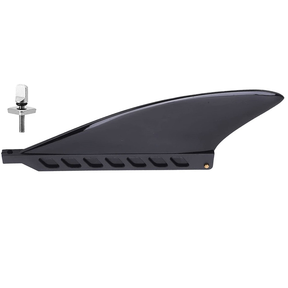 Stand Up Paddle Leash - Aleta negra para SUP Longboard airSUP,