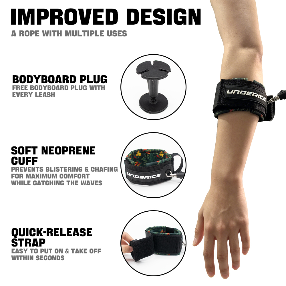 Correa de seguridad de TPU par - Stand Up Paddle Leash reseña y precio