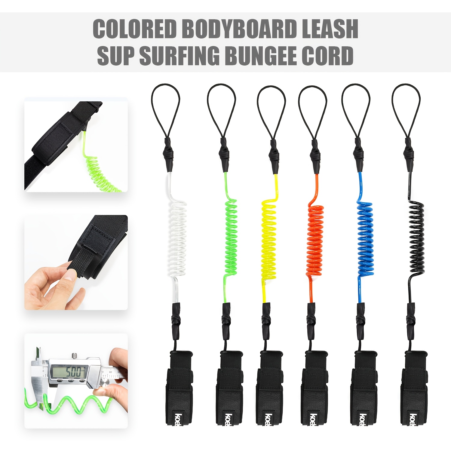 Correa para Bodyboard KOETSU,  - Stand Up Paddle Leash reseña y precio