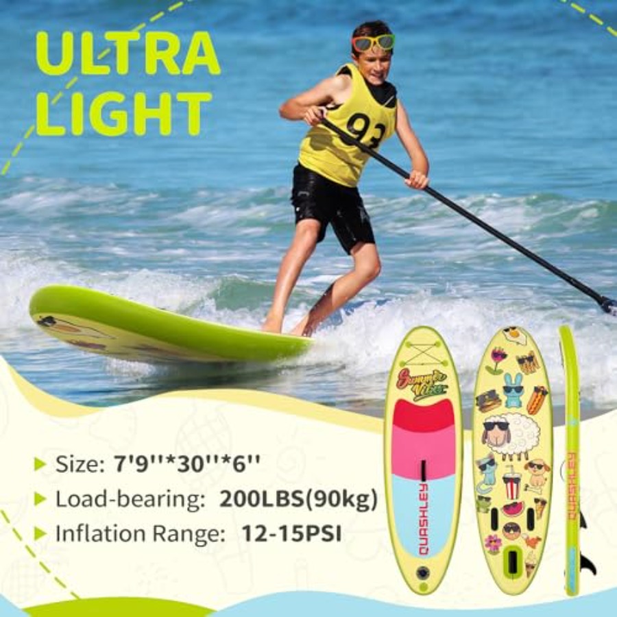 Tabla de paddle surf inflable  - Stand Up Paddle Leash reseña y precio