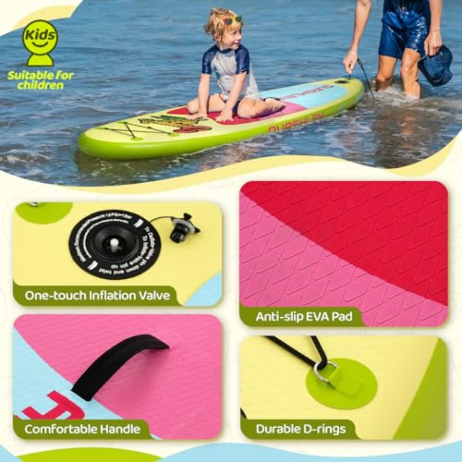 Tabla de paddle surf inflable  - Stand Up Paddle Leash reseña y precio