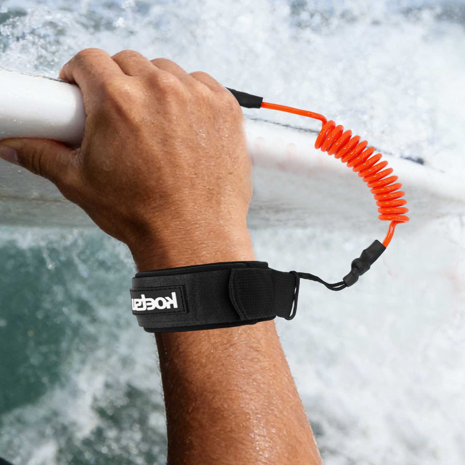 Correa de Bodyboard Enrollada, - Surfboard Leash Ankle reseña y precio